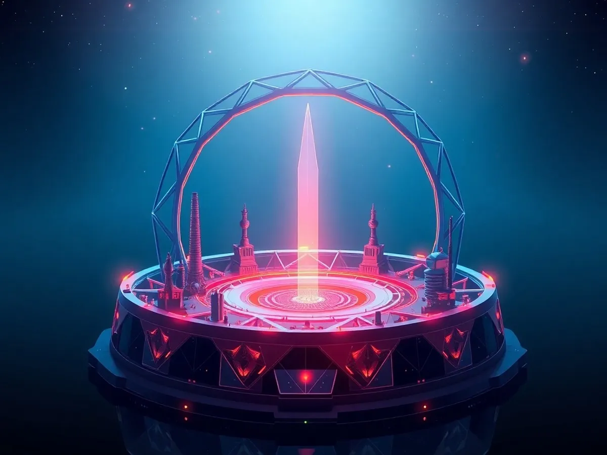 Ilustrasi crypto-agility - fleksibilitas kriptografi untuk jaringan quantum-safe - Quantum Safe Network - karya ilustrasi AI