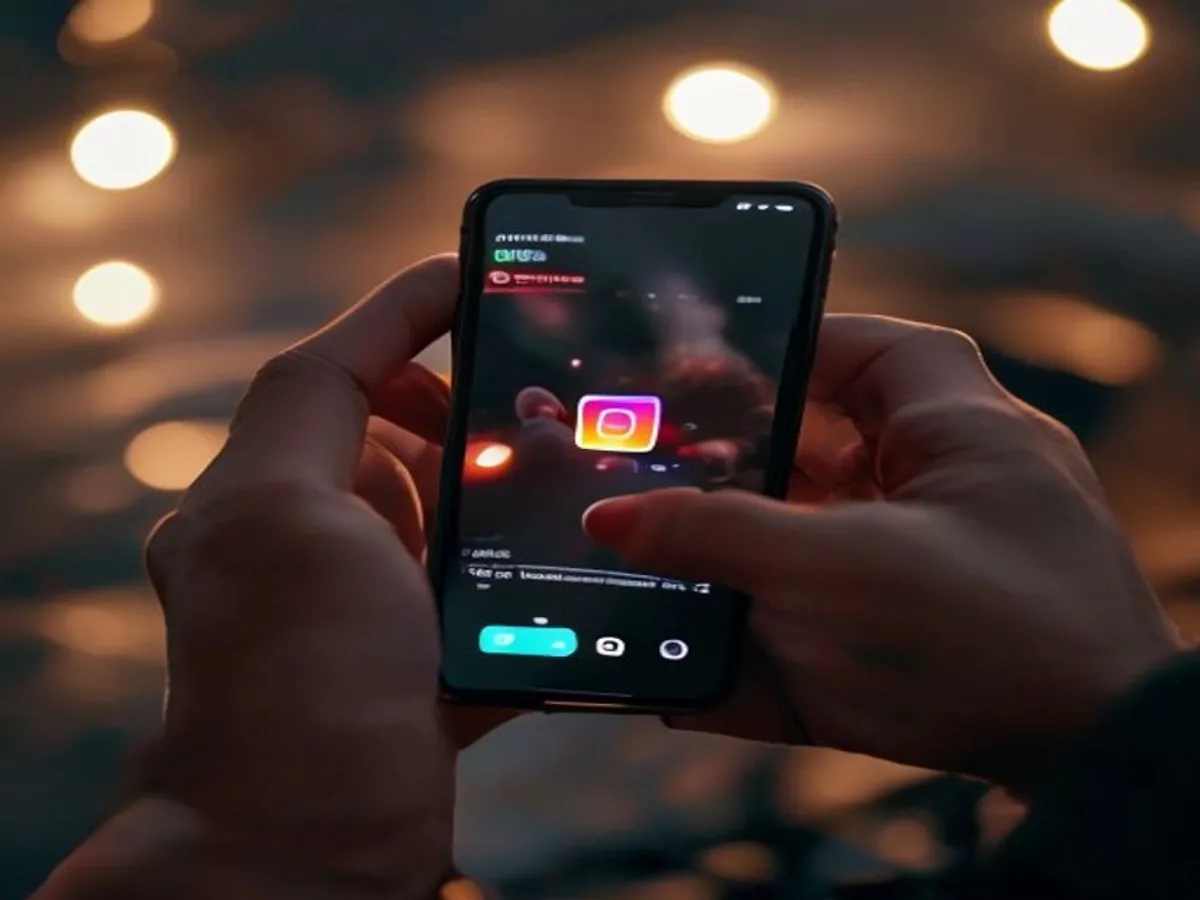 Ilustrasi download video Instagram menggunakan sssInstagram - sssinstagram - karya ilustrasi AI