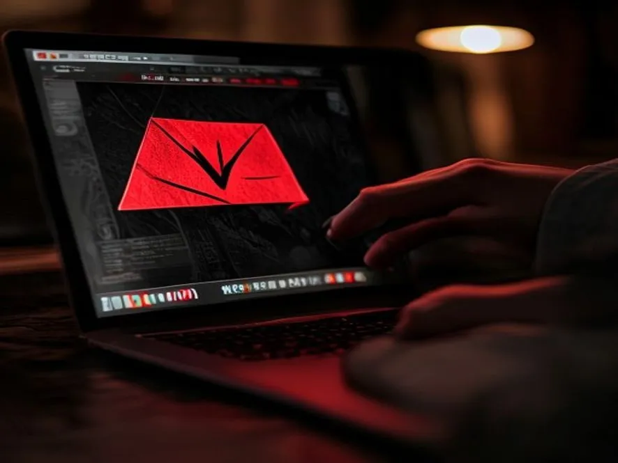 Ilustrasi ancaman browsing internet tidak aman - tips aman saat browsing - karya ilustrasi AI
