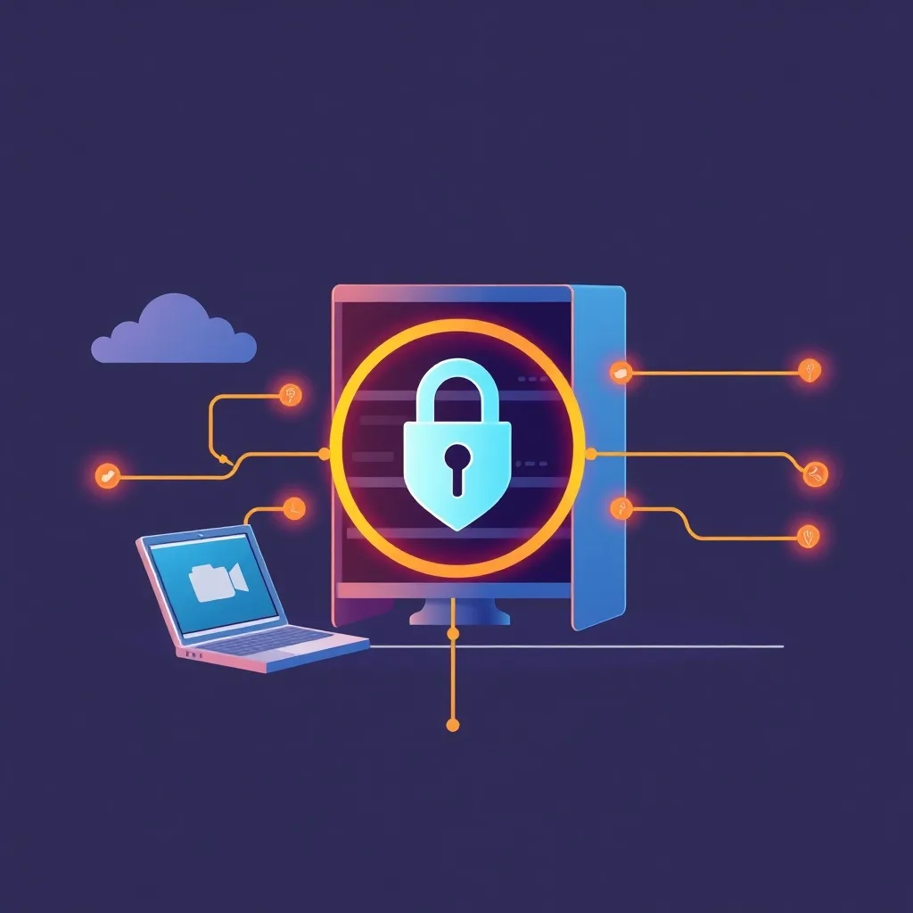 Ilustrasi popularitas VPN Bokeh di Indonesia - VPN Bokeh - karya ilustrasi AI