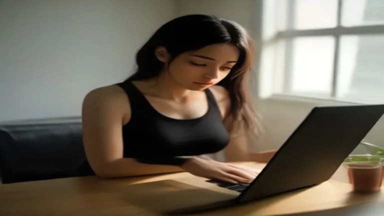Ilustrasi seseorang melihat aplikasi gym di smartphone - AI agent hack gym booking - karya ilustrasi AI