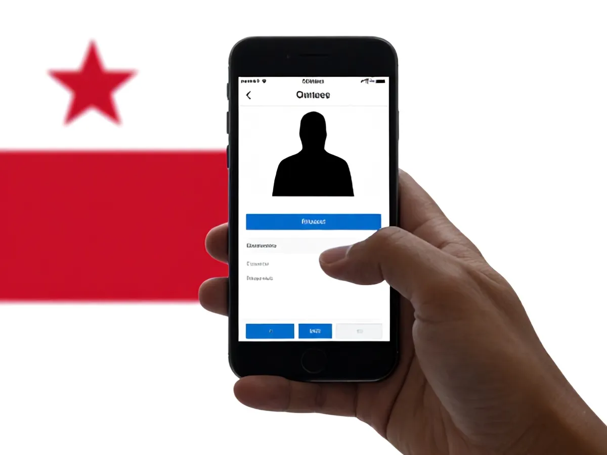 Ilustrasi tangan peretas mengendalikan layar smartphone dari jarak jauh untuk membobol aplikasi pinjaman online - malware android spyNote - karya ilustrasi AI