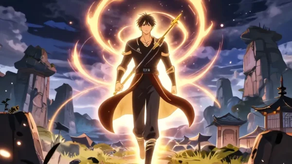 Ilustrasi rekomendasi manhwa populer - baca manhwa sub indo terbaik - karya ilustrasi AI