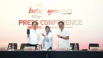 Konferensi pers BATIC 2026 bersama jajaran direksi TelkomGroup - sumber dari Telkom