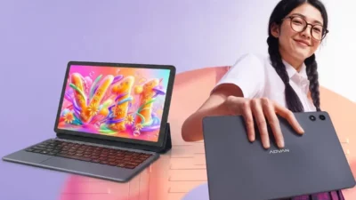 Advan Tab V11 dengan keyboard docking - Cimage Courtesy of Advan