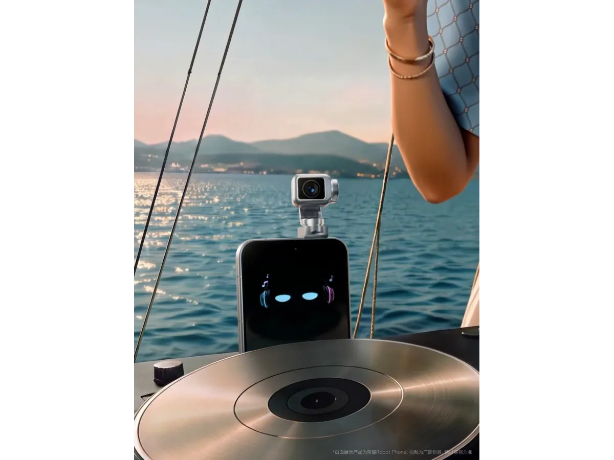 Honor Robot Phone teaser tampak belakang - Honor Robot Phone - sumber dari Weibo