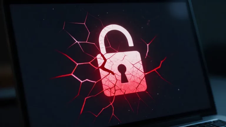 Ilustrasi serangan Pass-ta-key membajak Google passkey - passkey hijack malware - karya ilustrasi AI