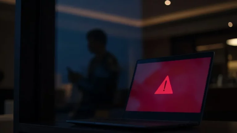 Ilustrasi Peretas Rusia Hijack Hotel Wi-Fi - peretas Rusia hijack hotel Wi-Fi - karya ilustrasi AI