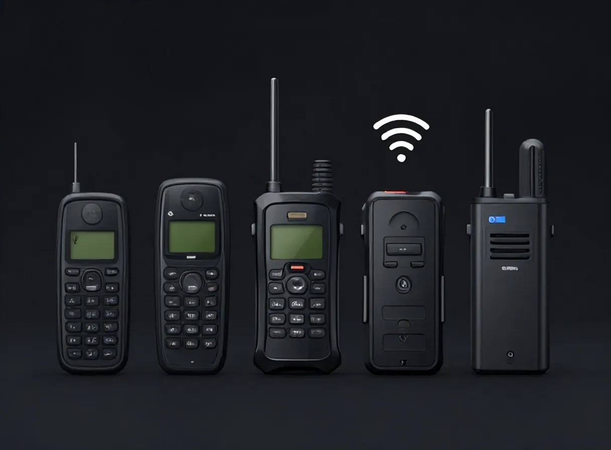 Ilustrasi jenis jenis signal jammer GPS wifi cell phone - signal jammer - karya ilustrasi AI