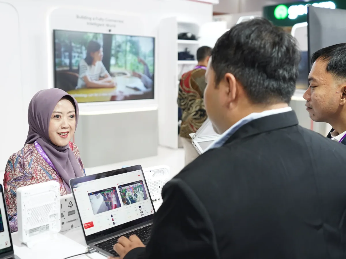 Pameran Telkom Solution di DTI-CX 2026 - sumber dari Telkom