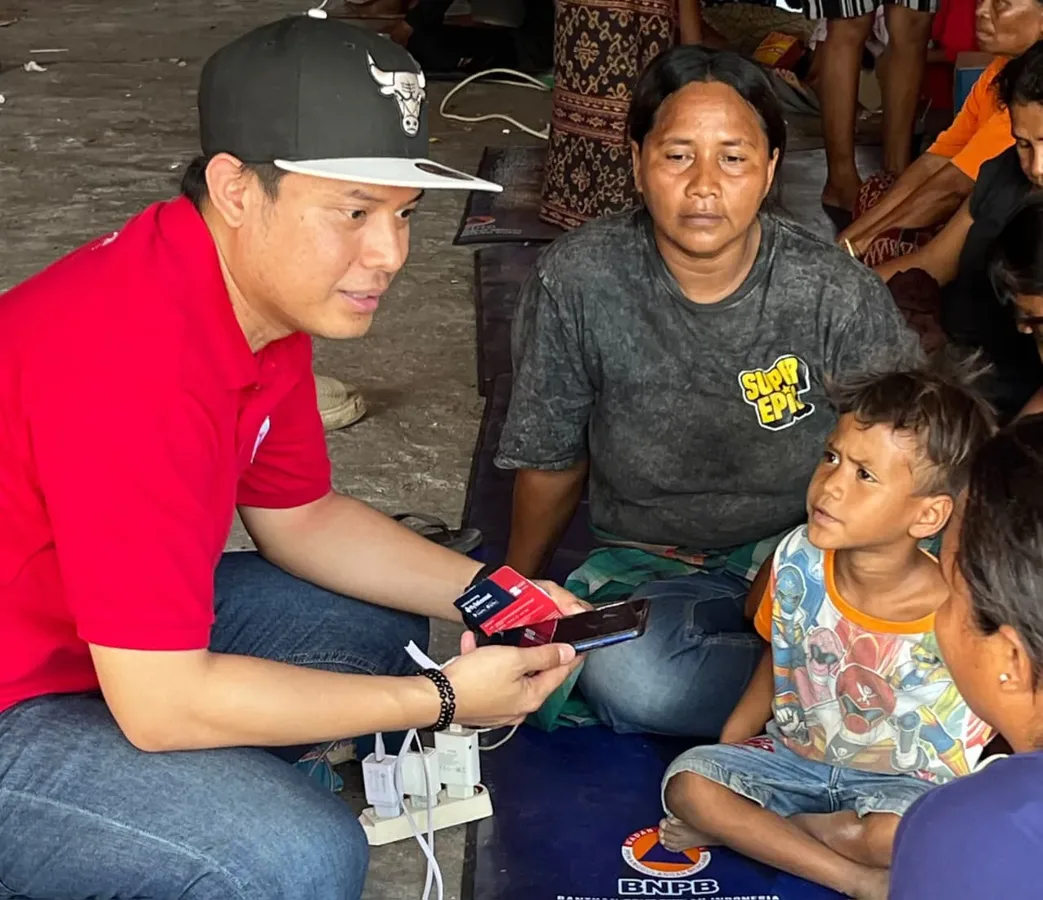 Dukungan komunikasi TelkomGroup bagi korban gempa NTT - sumber dari Telkom Indonesia