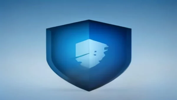 Ilustrasi aplikasi Turbo VPN di smartphone Android - Turbo VPN Bokeh - karya ilustrasi AI