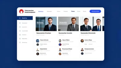 Ilustrasi platform aggregator berita BUMN digital - radarbumn.id - karya ilustrasi AI