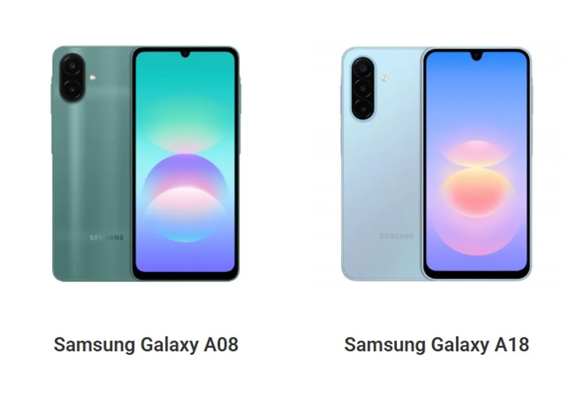 Perbandingan Samsung Galaxy A08 dan Samsung Galaxy A18 - sumber dari carisinyal.com