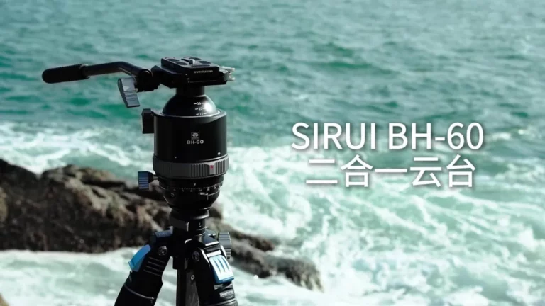 Kepala tripod Sirui BH-60 dengan mode foto dan video - sumber dari ithome.com