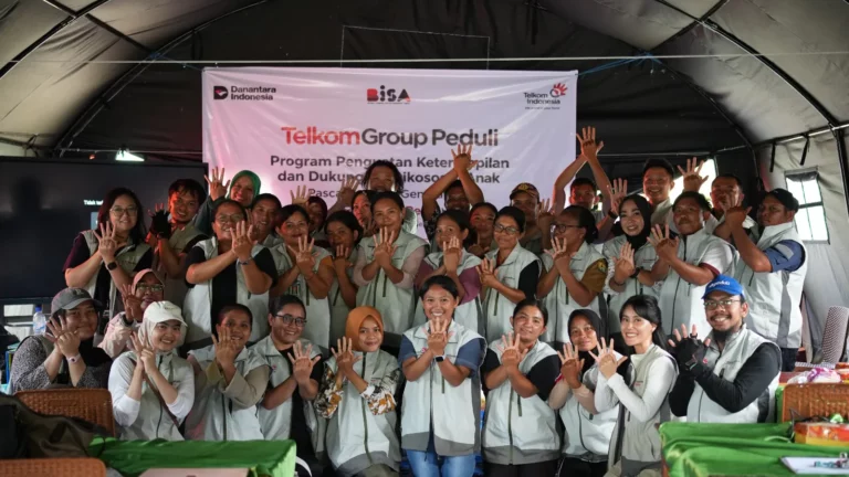 Telkom Dukung Pemulihan Pendidikan Pascabencana Manggarai